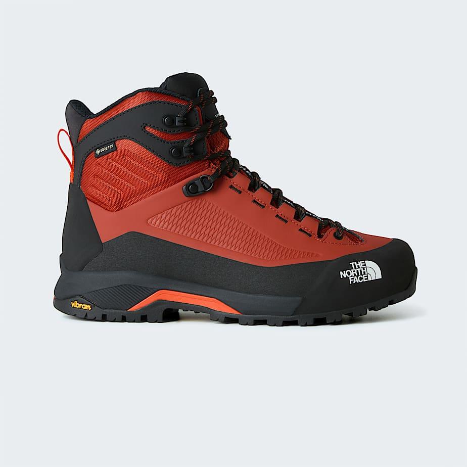 Men’s Verto Gore-tex® Alpine Mid Boots Iron Clay-lava Red by THE NORTH FACE