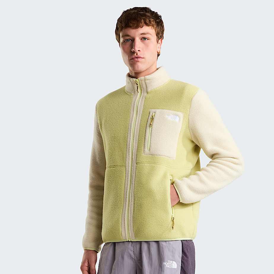 Men’s Yumiori Full-zip Fleece Jacket Pear-desert Stone-cedar by THE NORTH FACE