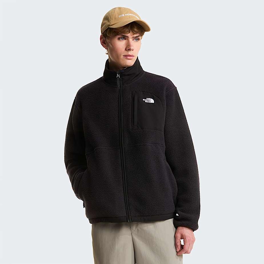 Men's Yumiori Off-peak Full-zip Fleece Jacket Tnf Black by THE NORTH FACE