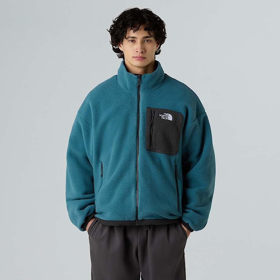 Men's Yumiori Reversible Fleece Jacket Space-asphalt Grey by THE NORTH FACE