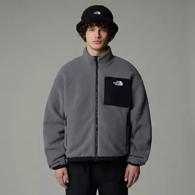 Men's Yumiori Reversible Fleece Jacket Tnf Black-smoked Pearl by THE NORTH FACE