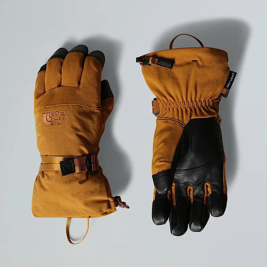 Montana Leather Waterproof Gloves Timber Tan-timber Tan Heather by THE NORTH FACE