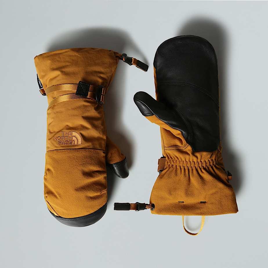 Montana Leather Waterproof Mittens Timber Tan-timber Tan Heather by THE NORTH FACE