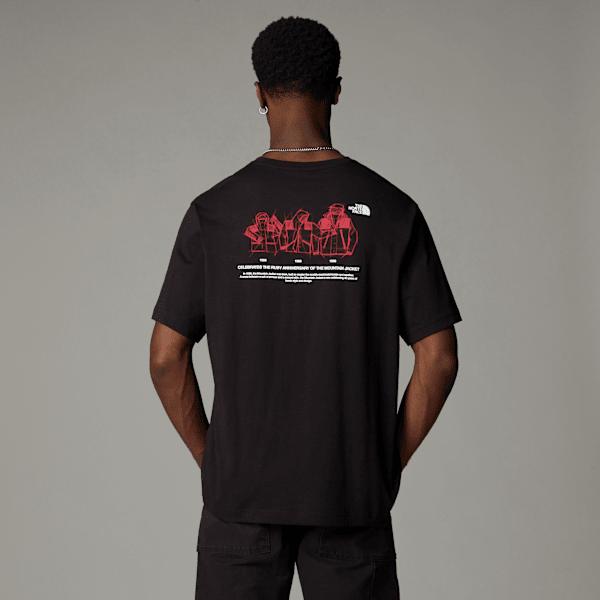 Mountain Jacket Anniversary Relaxed T-shirt Tnf Black by THE NORTH FACE
