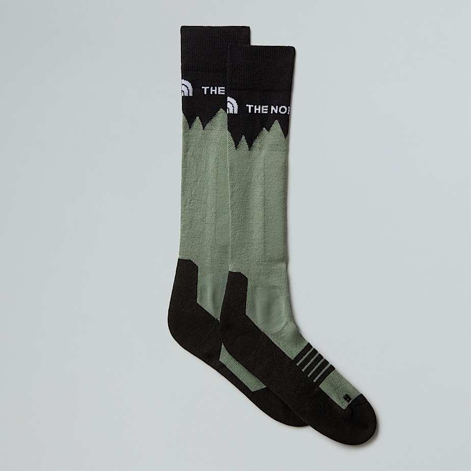 Mountain Resort Ski Socks Slate Moss-tnf Black by THE NORTH FACE