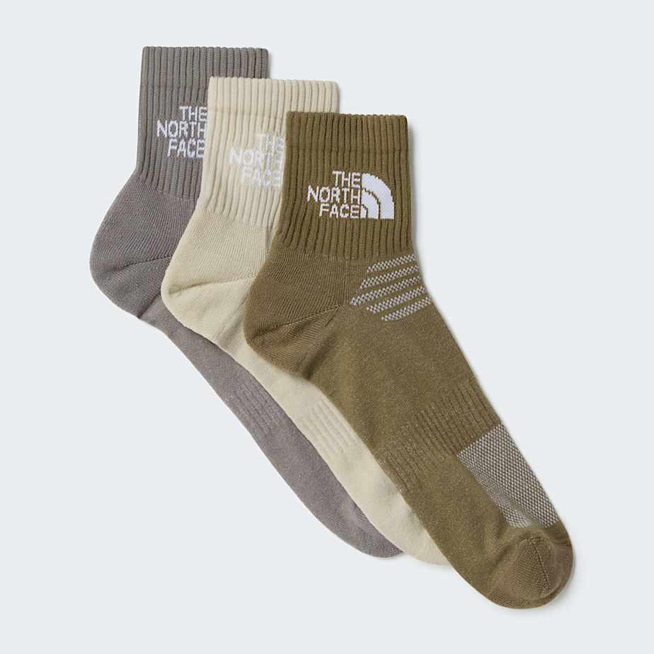 Multi Sport Cushion 1/4 Socks Stone Slab-desert Stone-cedar by THE NORTH FACE