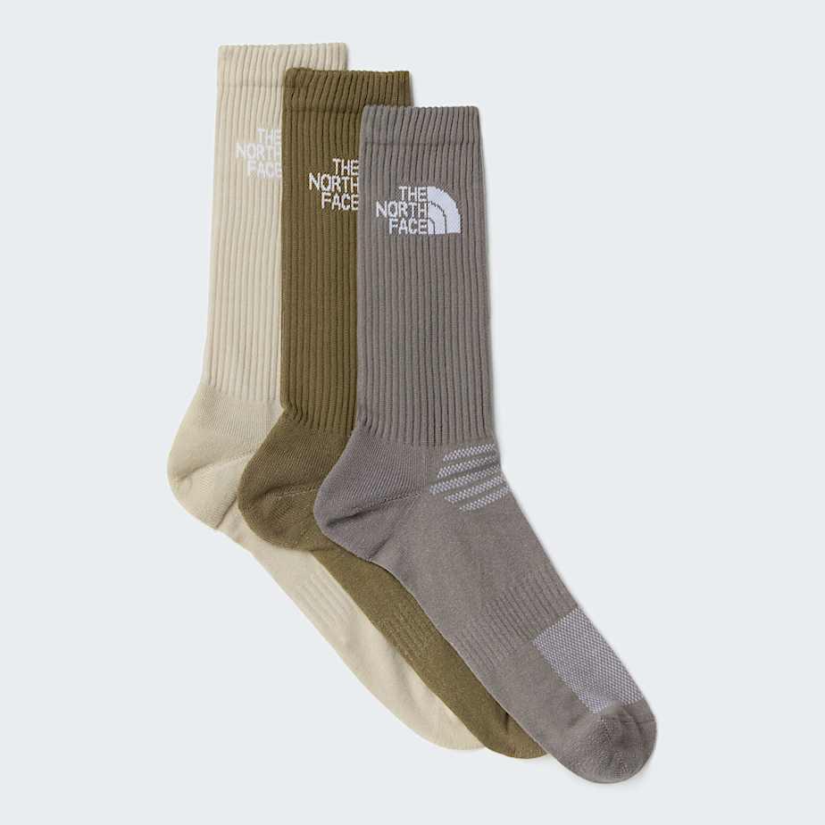 Multi Sport Cushion Crew Socks Stone Slab-desert Stone-cedar by THE NORTH FACE