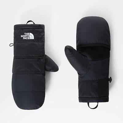 Nuptse Convertible Mittens Tnf Black by THE NORTH FACE