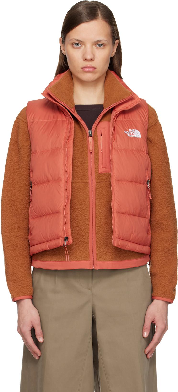Orange Hydrenalite A-Line Down Vest by THE NORTH FACE
