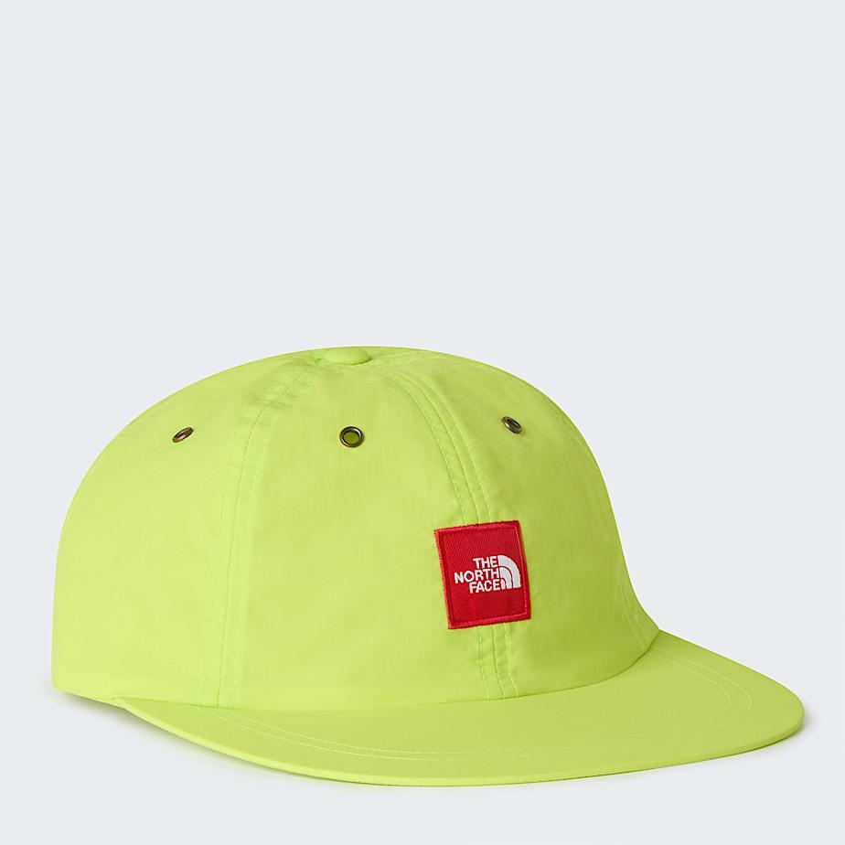 Red Box Nylon Hat Fizz Lime by THE NORTH FACE