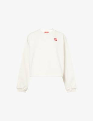 Red Box Round-Neck Cotton-Blend Sweatshirt by THE NORTH FACE