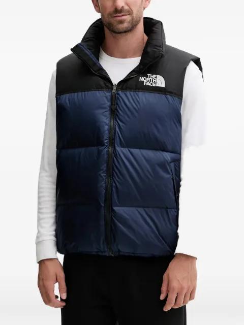 Retro Nuptse hoodied quilted gilet by THE NORTH FACE