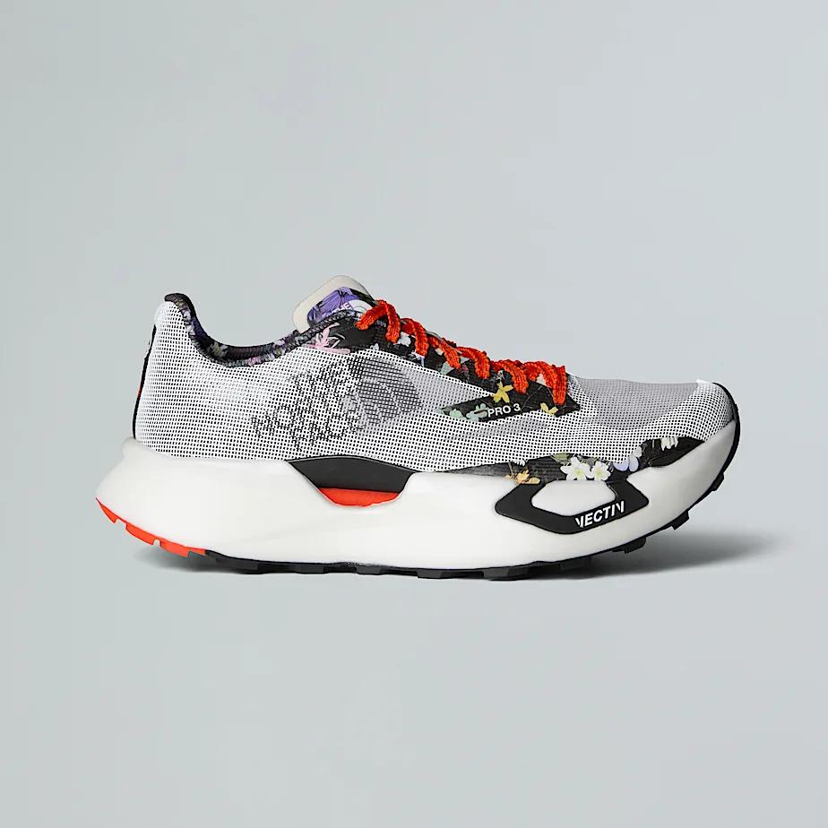 Summit Vectiv™ Pro 3 Trail Running Shoes – race Edition Tnf White-alpine floral p by THE NORTH FACE