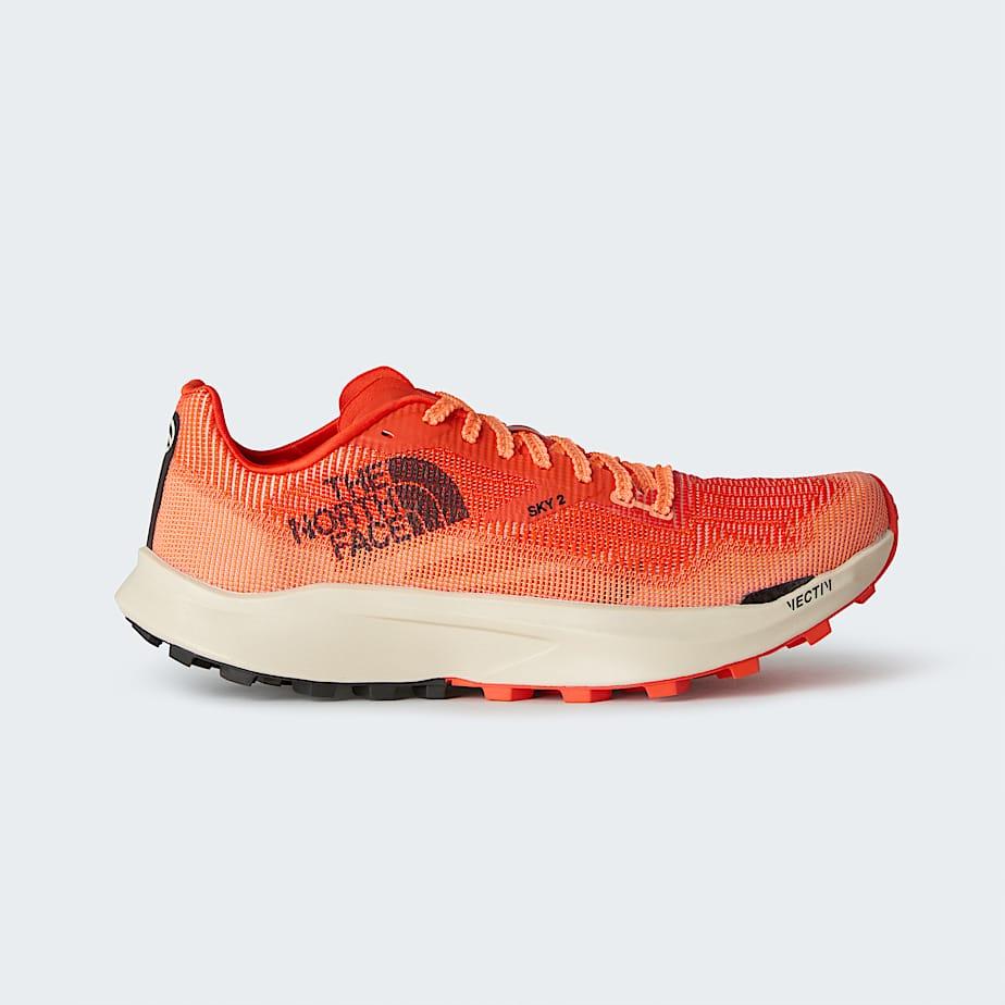 Summit Vectiv™ Sky 2 Trail Running Shoes Lava Red-calacatta by THE NORTH FACE
