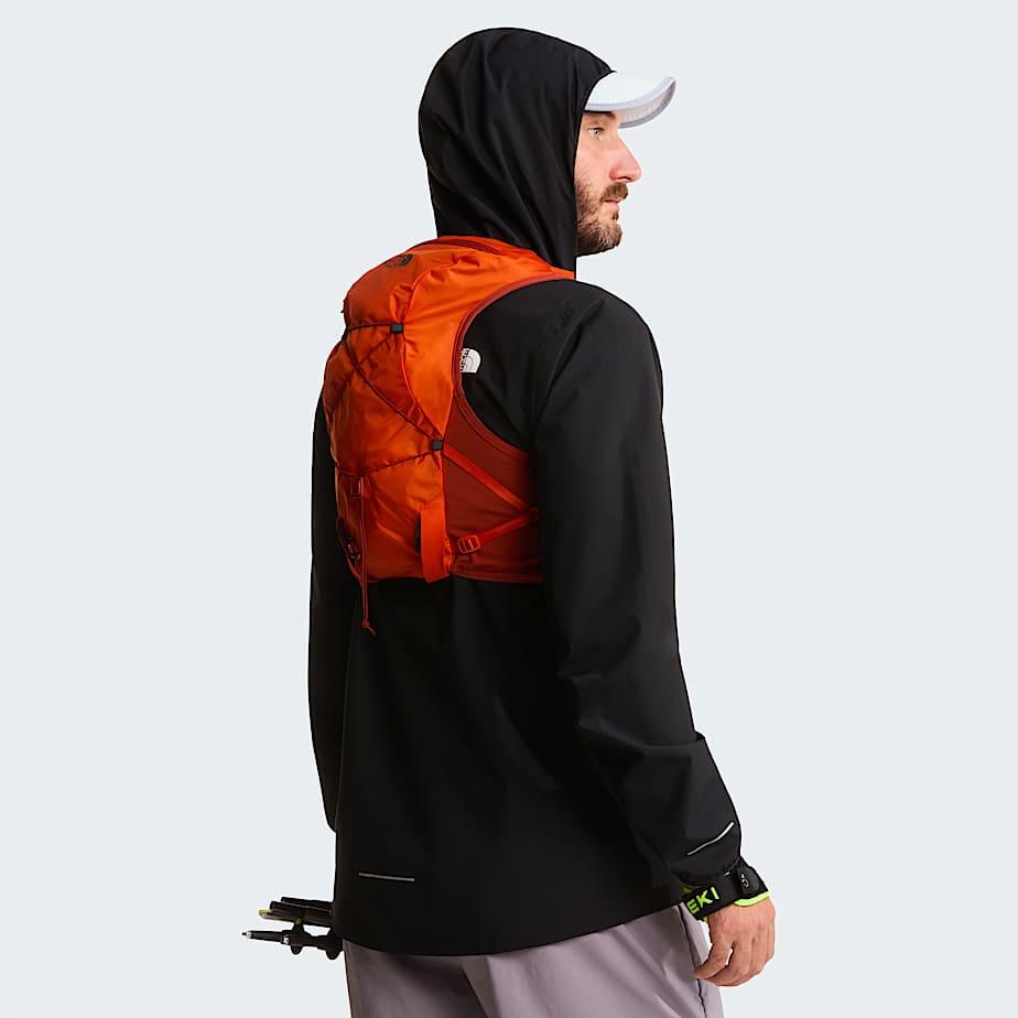Sunriser Run Vest 8l Lava Red-iron Clay by THE NORTH FACE