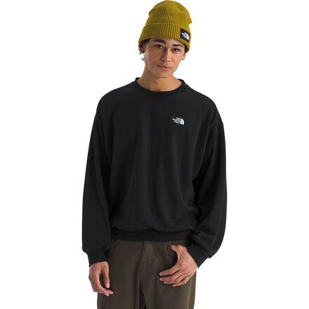 TNF Core Embroidered Oversized Crew Sweatshirt by THE NORTH FACE