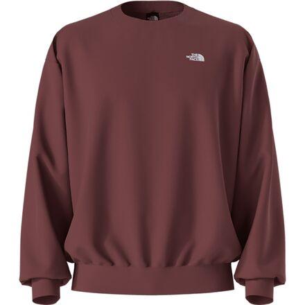 TNF Core Embroidered Oversized Crew Sweatshirt by THE NORTH FACE