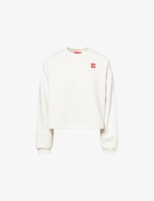 TNF Cropped Cotton Blend Sweatshirt by THE NORTH FACE