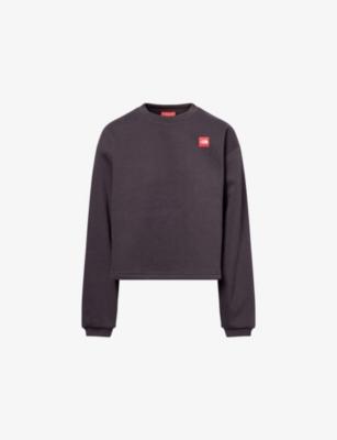 TNF Cropped Cotton Blend Sweatshirt by THE NORTH FACE