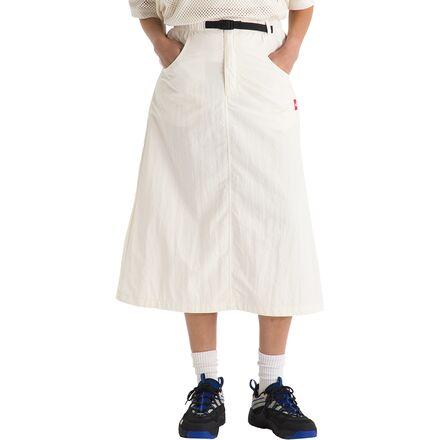 TNF Red Box Nylon Belted Skirt by THE NORTH FACE