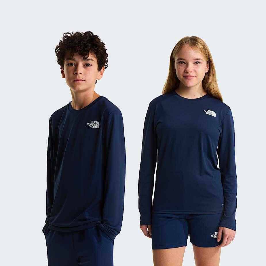 Teens' 24/7 Long-sleeve T-shirt Summit Navy by THE NORTH FACE