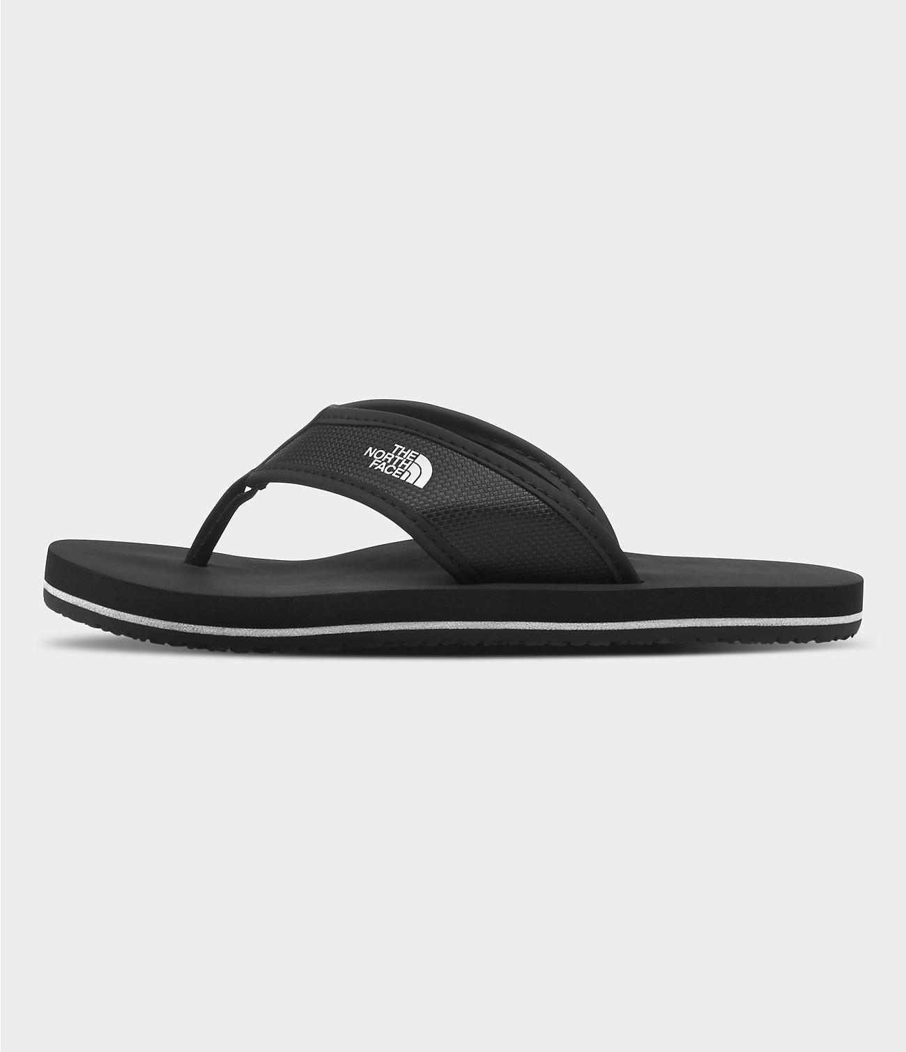 Teens' Base Camp Flip-flops Tnf Black-tnf White by THE NORTH FACE