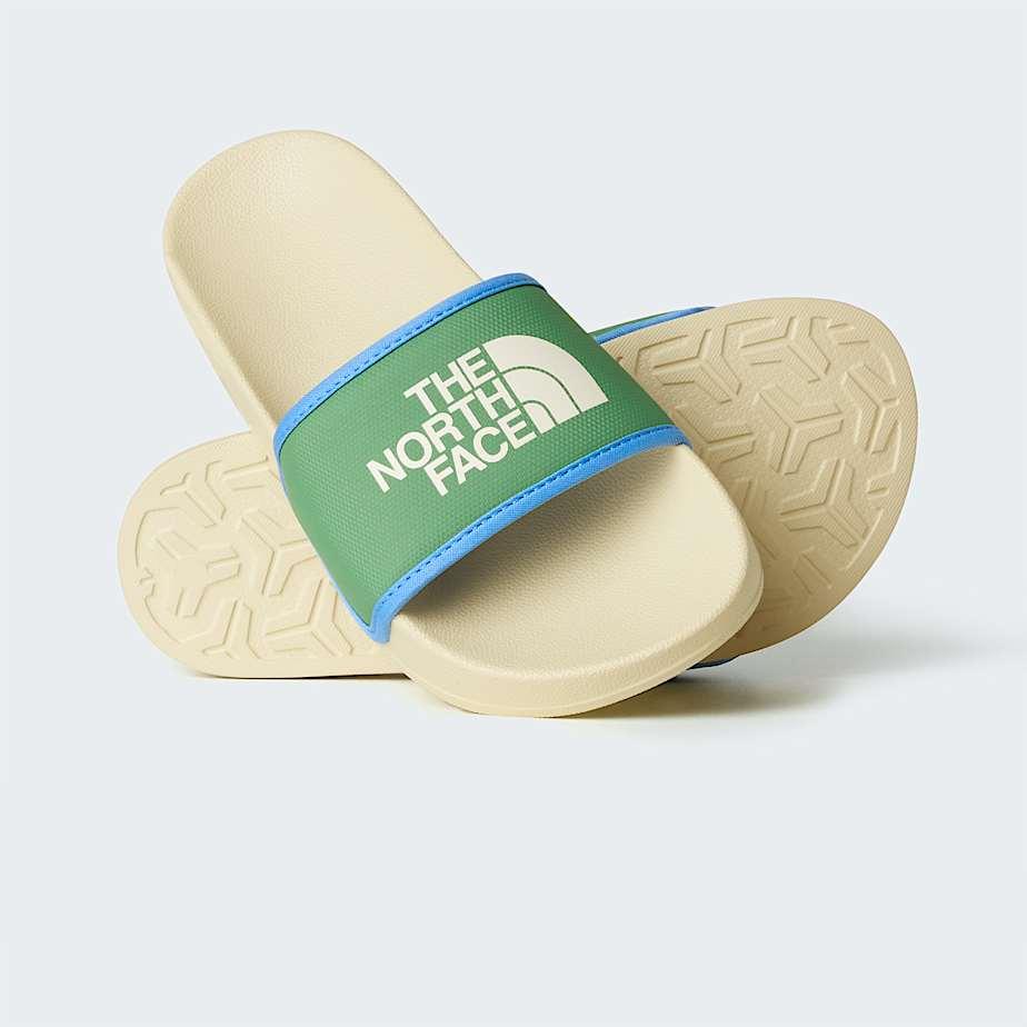 Teens' Base Camp Slides Iii Desert Stone-dimmed Algae by THE NORTH FACE