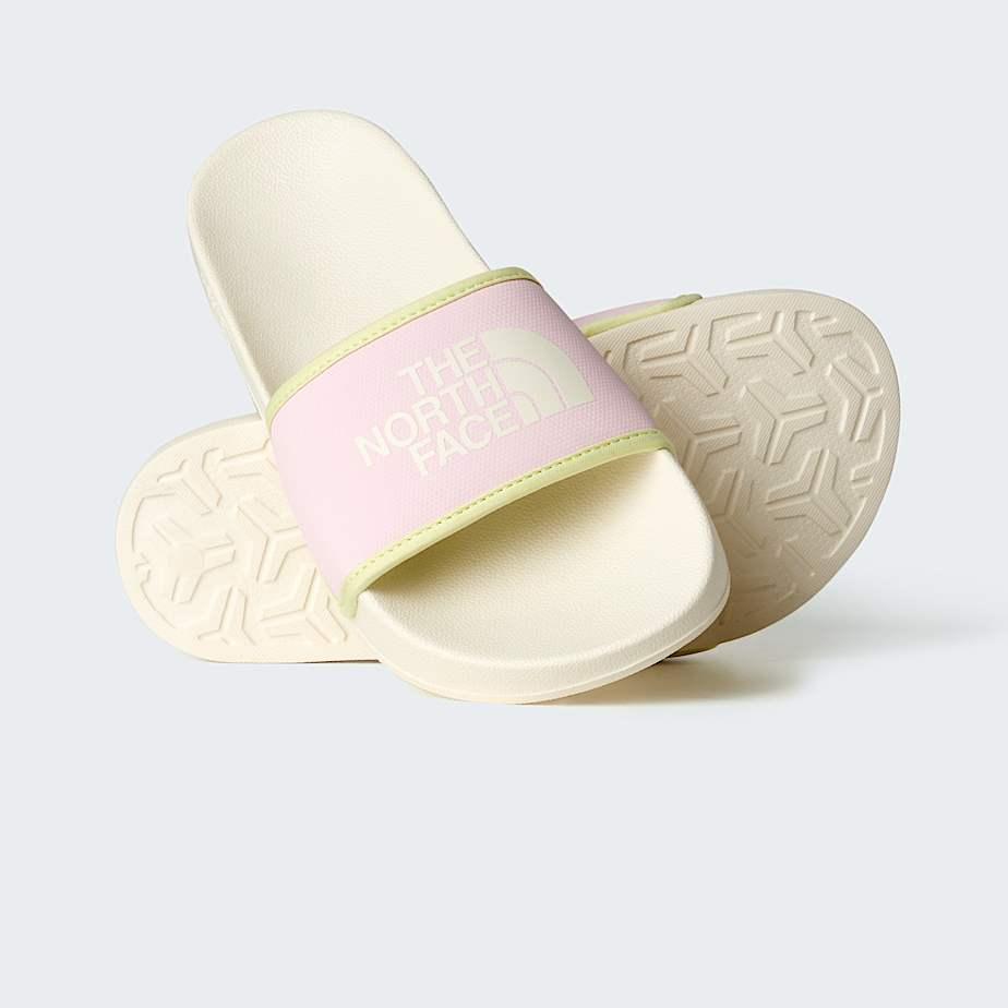 Teens' Base Camp Slides Iii White Dune-pale Blossom by THE NORTH FACE