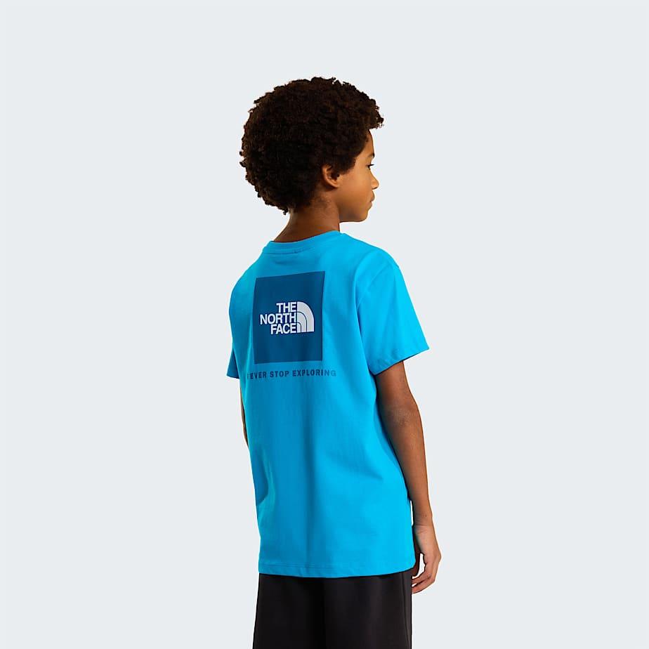 Teens' Box Nse T-shirt Meridian Blue by THE NORTH FACE
