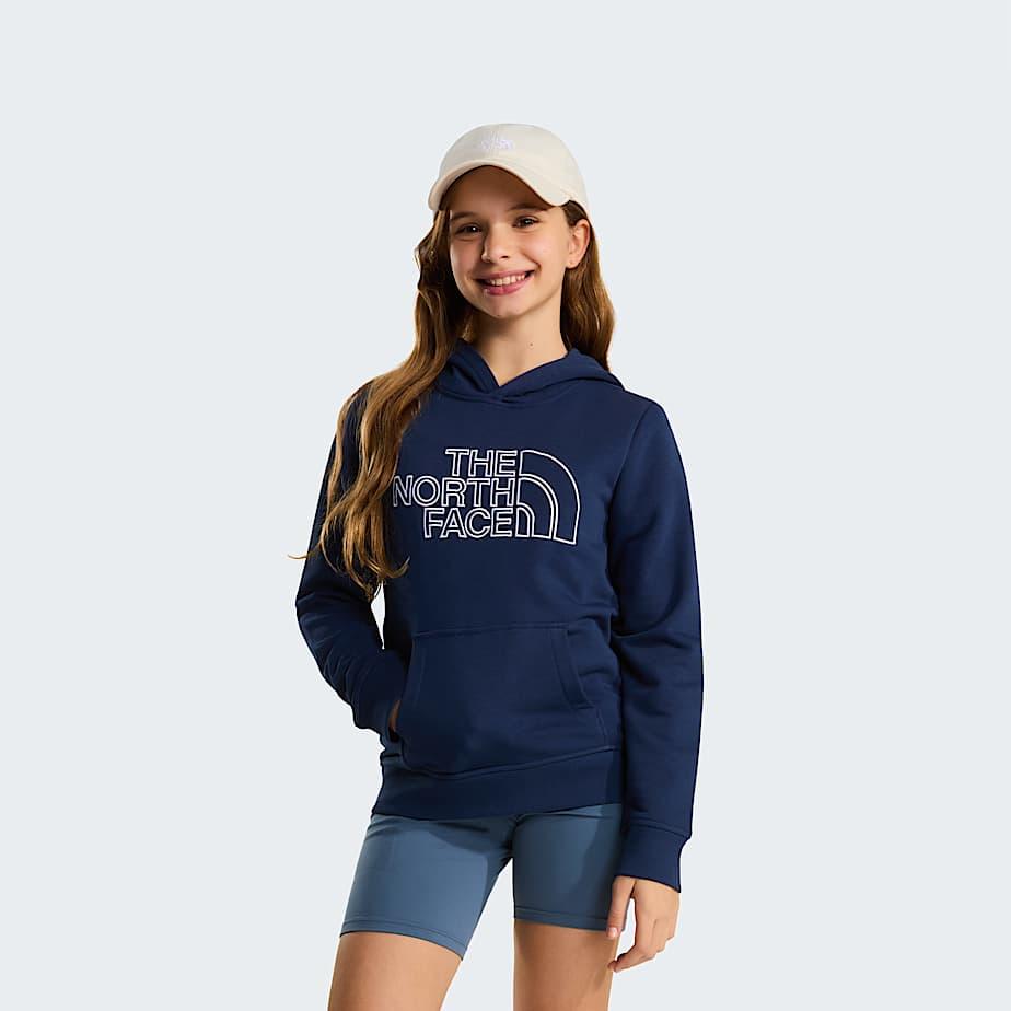 Teens' Drew Peak Light Regular Hoodie Summit Navy by THE NORTH FACE