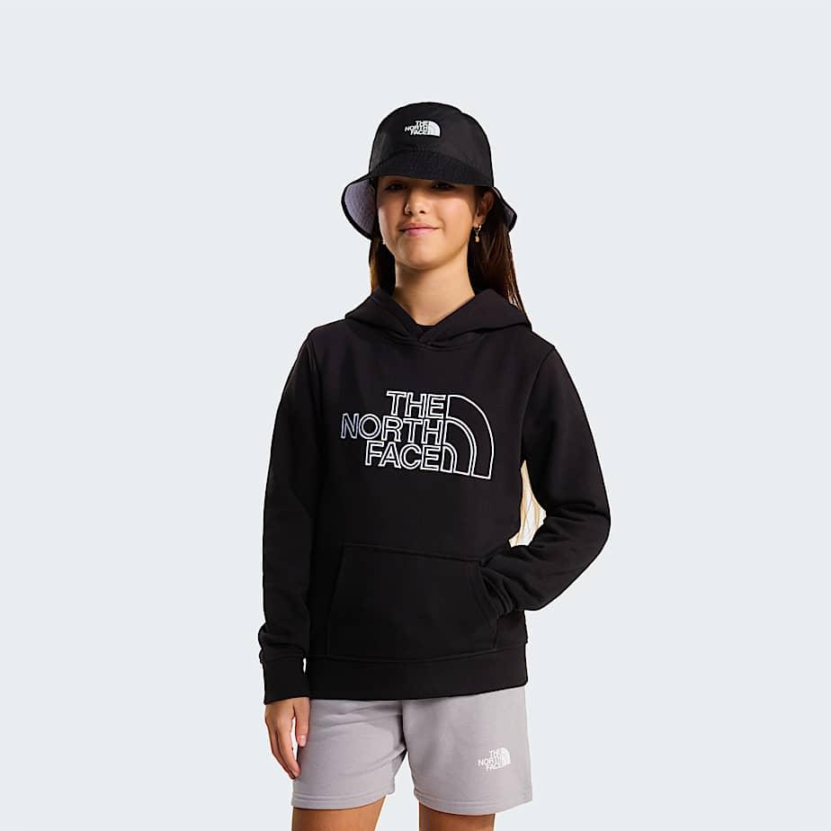 Teens' Drew Peak Light Regular Hoodie Tnf Black by THE NORTH FACE
