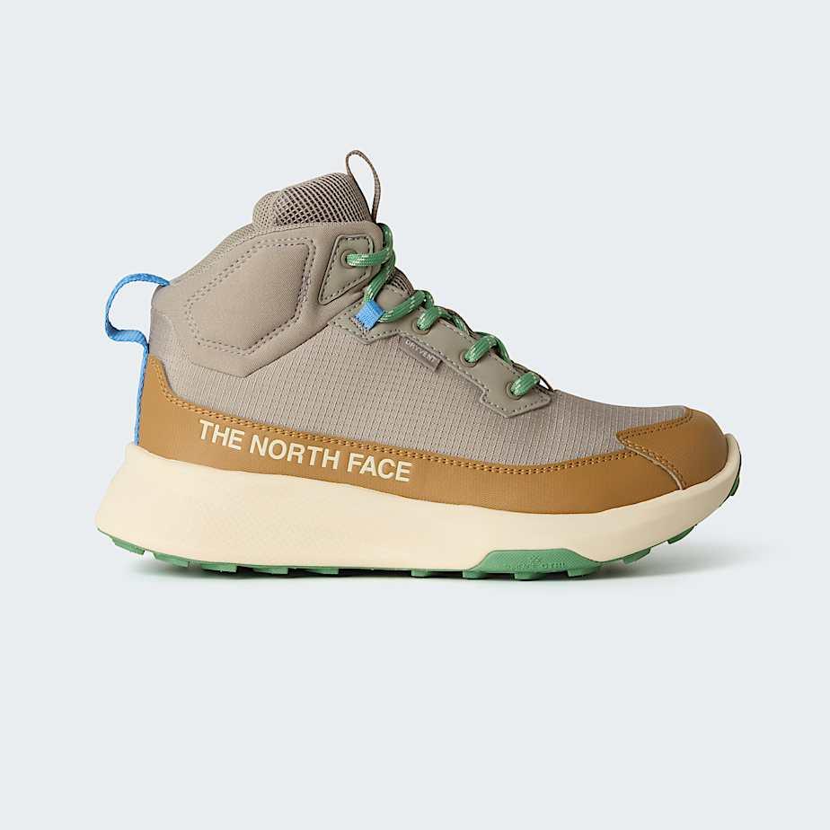 Teens' Fastpack Ii Waterproof Hiking Boots Stone Slab-dimmed Algae by THE NORTH FACE