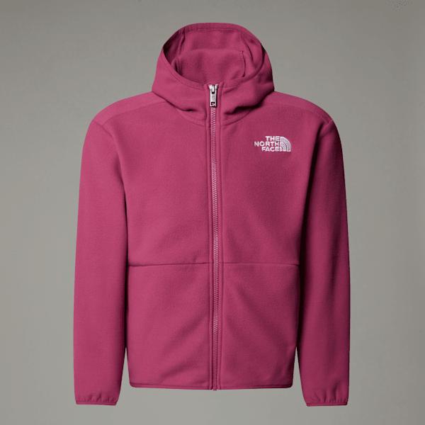 Teens' Glacier Hooded Fleece Jacket Cyber Berry by THE NORTH FACE