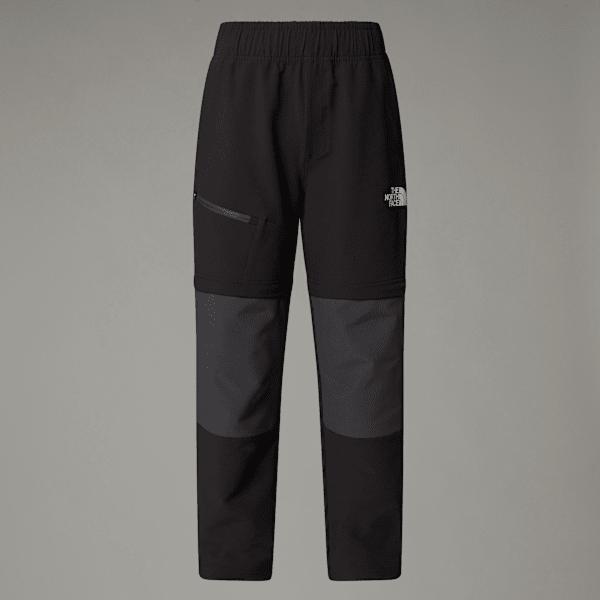 Teens' Hike Convertible Trousers Tnf Black-asphalt Grey by THE NORTH FACE