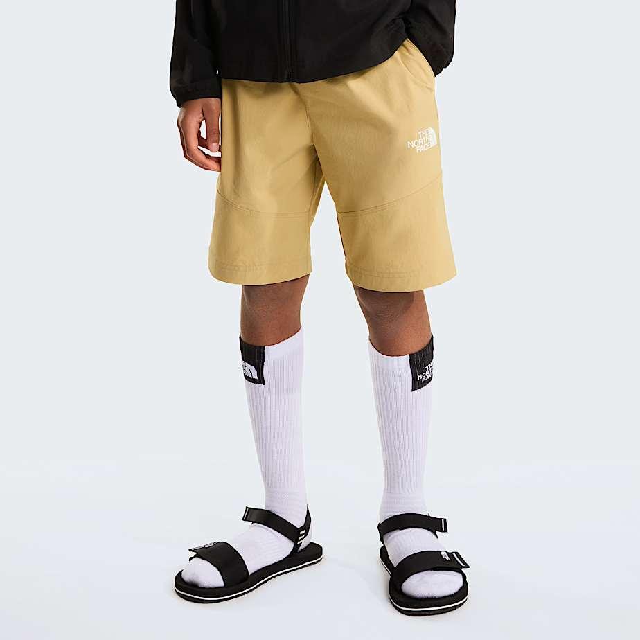 Teens' Lightweight Hiking Shorts Khaki Stone by THE NORTH FACE