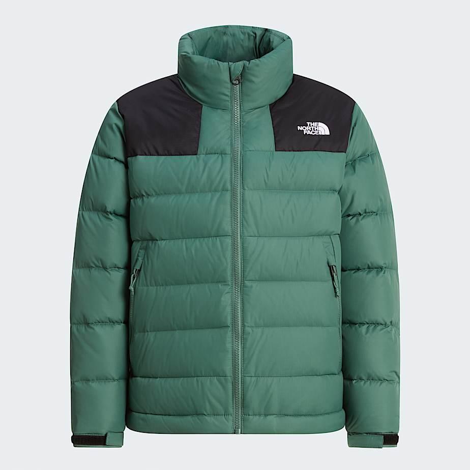 Teens' Massif Jacket Duck Green-tnf Black by THE NORTH FACE