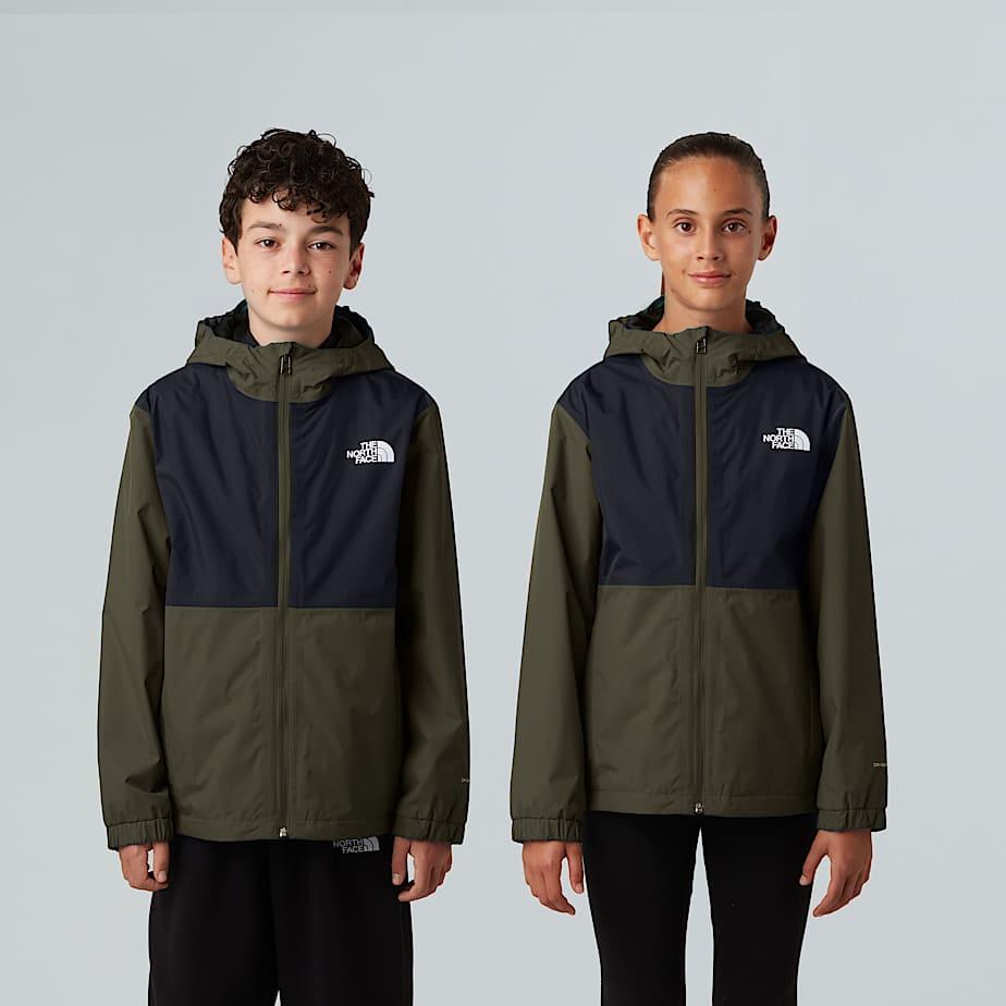 Teens' Rain Zip-in Jacket New Taupe Green by THE NORTH FACE