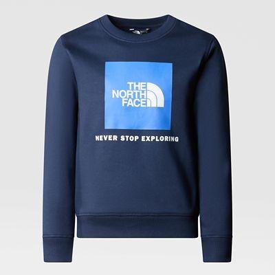 Teens' Redbox Sweatshirt Summit Navy-dopamine Blue by THE NORTH FACE