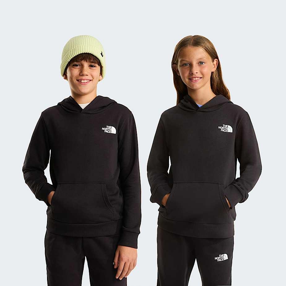 Teens' Simple Dome Light Regular Hoodie Tnf Black by THE NORTH FACE