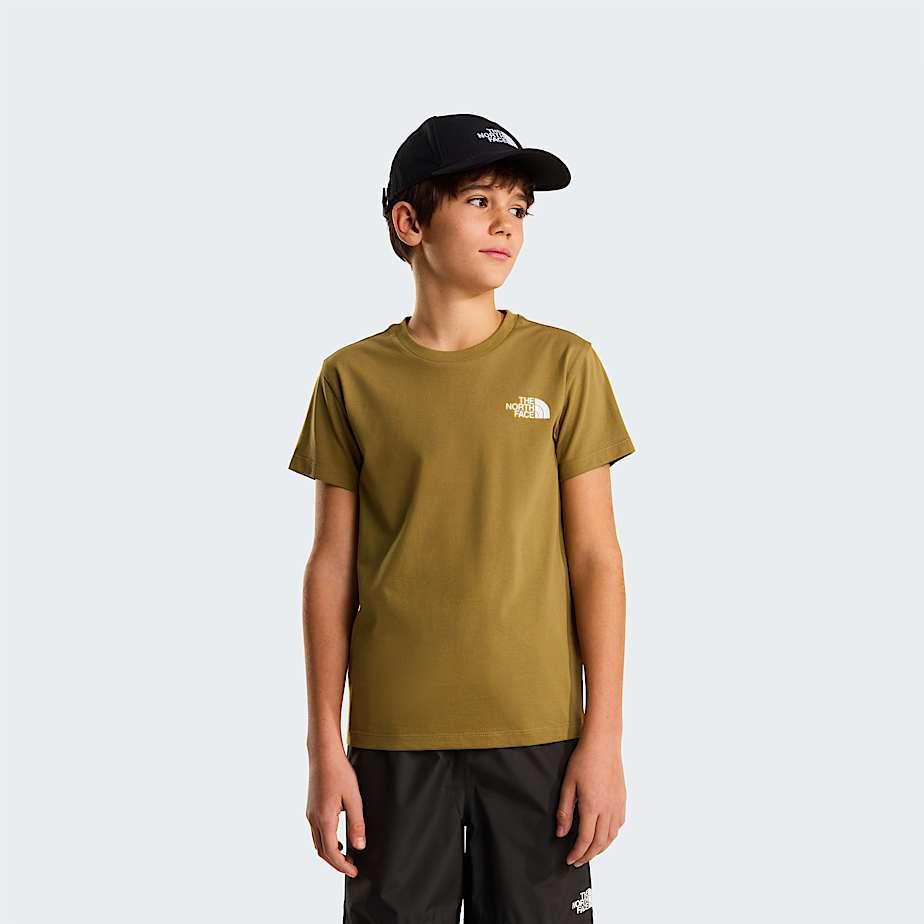 Teens' Simple Dome T-shirt Cedar by THE NORTH FACE