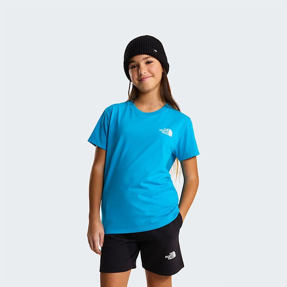 Teens' Simple Dome T-shirt Meridian Blue by THE NORTH FACE