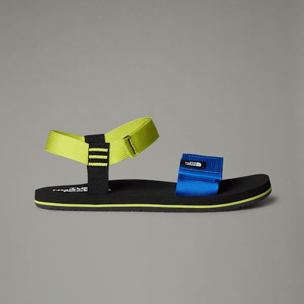 Teens' Skeena Sandals Hero Blue-sulphur Spring Green by THE NORTH FACE