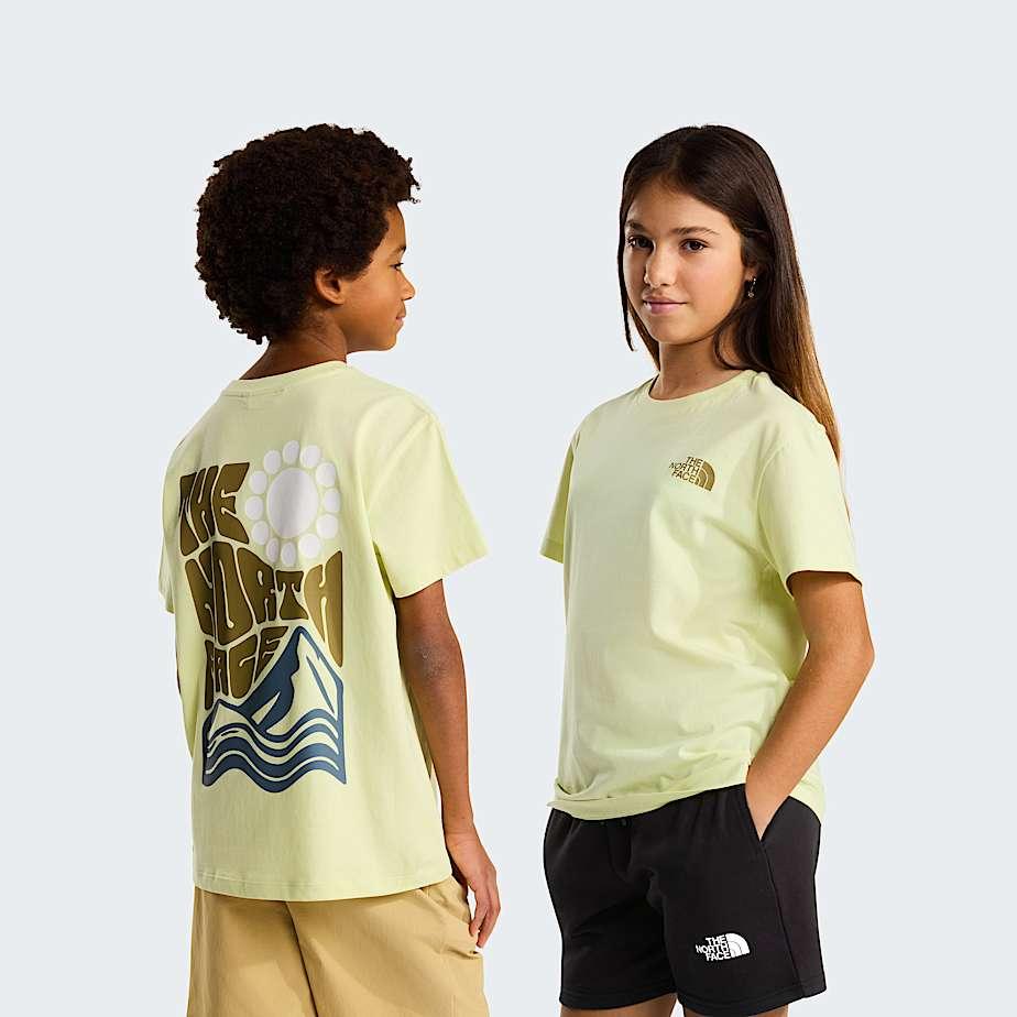 Teens' Voyage Relaxed T-shirt Lemon Mist by THE NORTH FACE Teens' Voyage Relaxed T-shirt Lemon Mist by THE NORTH FACE
