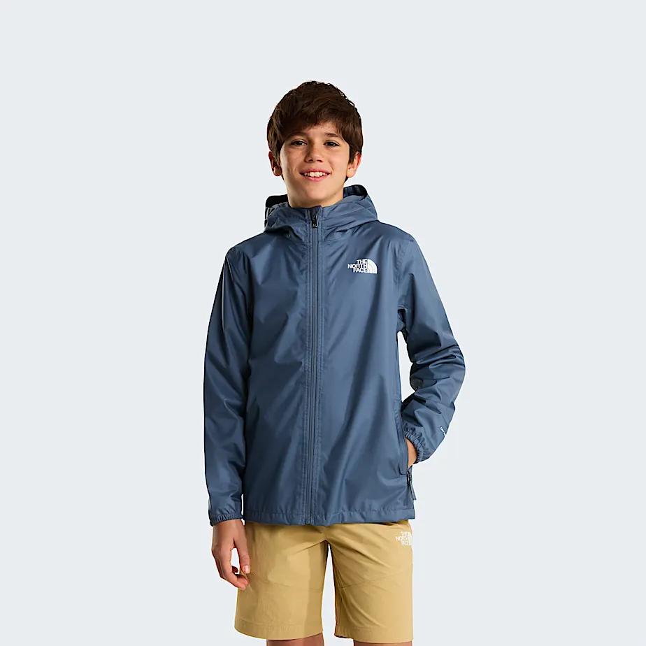 Teens' Zipline Rain Jacket Granite Grey by THE NORTH FACE