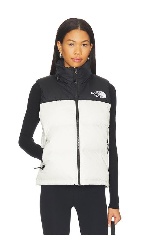 The North Face 1996 Retro Nuptse Vest in White by THE NORTH FACE The North Face 1996 Retro Nuptse Vest in White by THE NORTH FACE