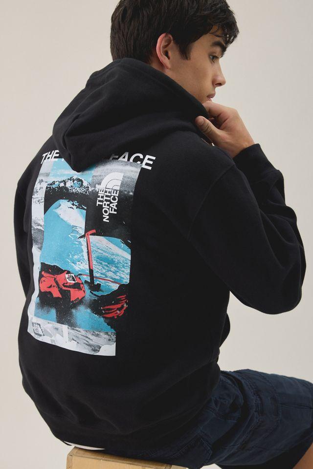 The North Face Apex 75 Collage Relaxed Fit Hoodie Sweatshirt by THE NORTH FACE
