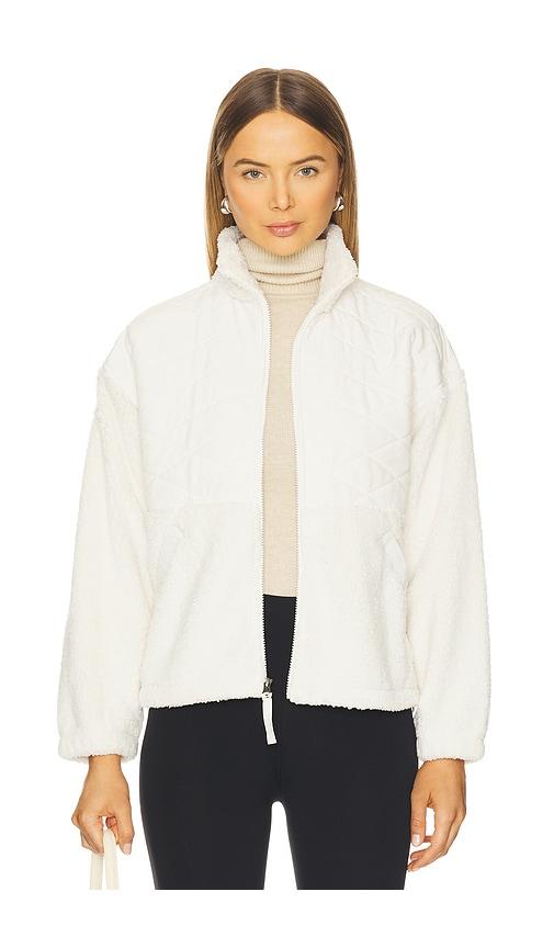 The North Face Cabin Fleece Full Zip in White by THE NORTH FACE