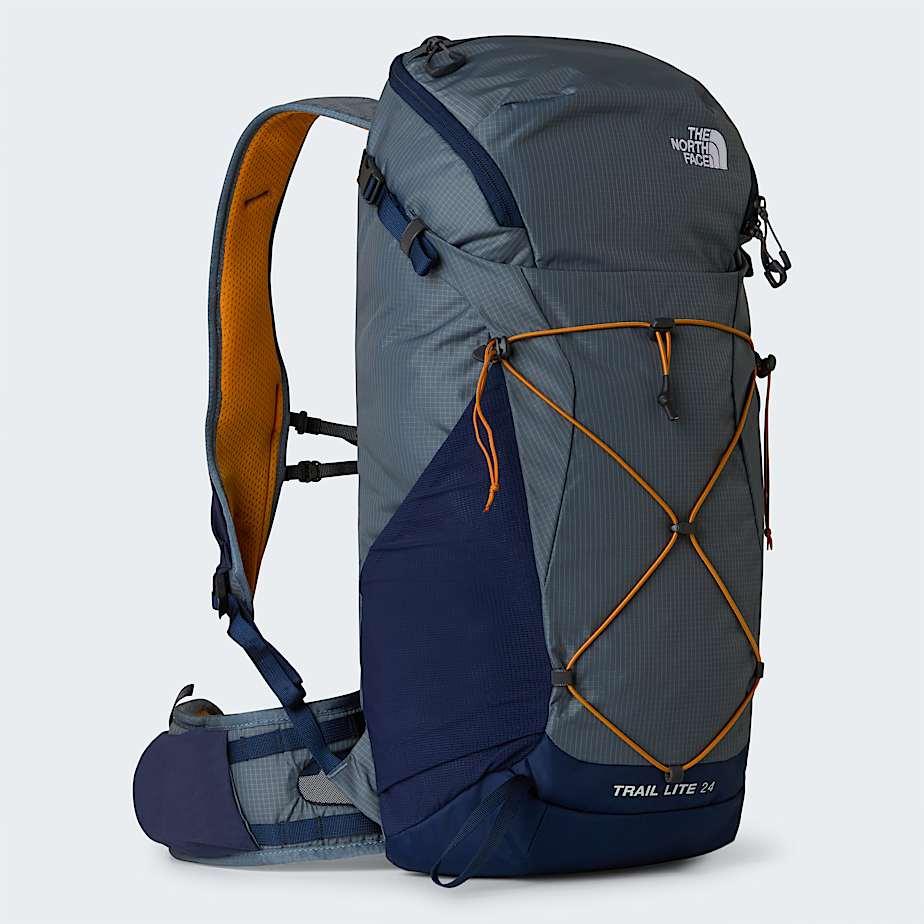 Trail Lite 24-litre Backpack Granite Grey-summit Navy-dust Orange by THE NORTH FACE