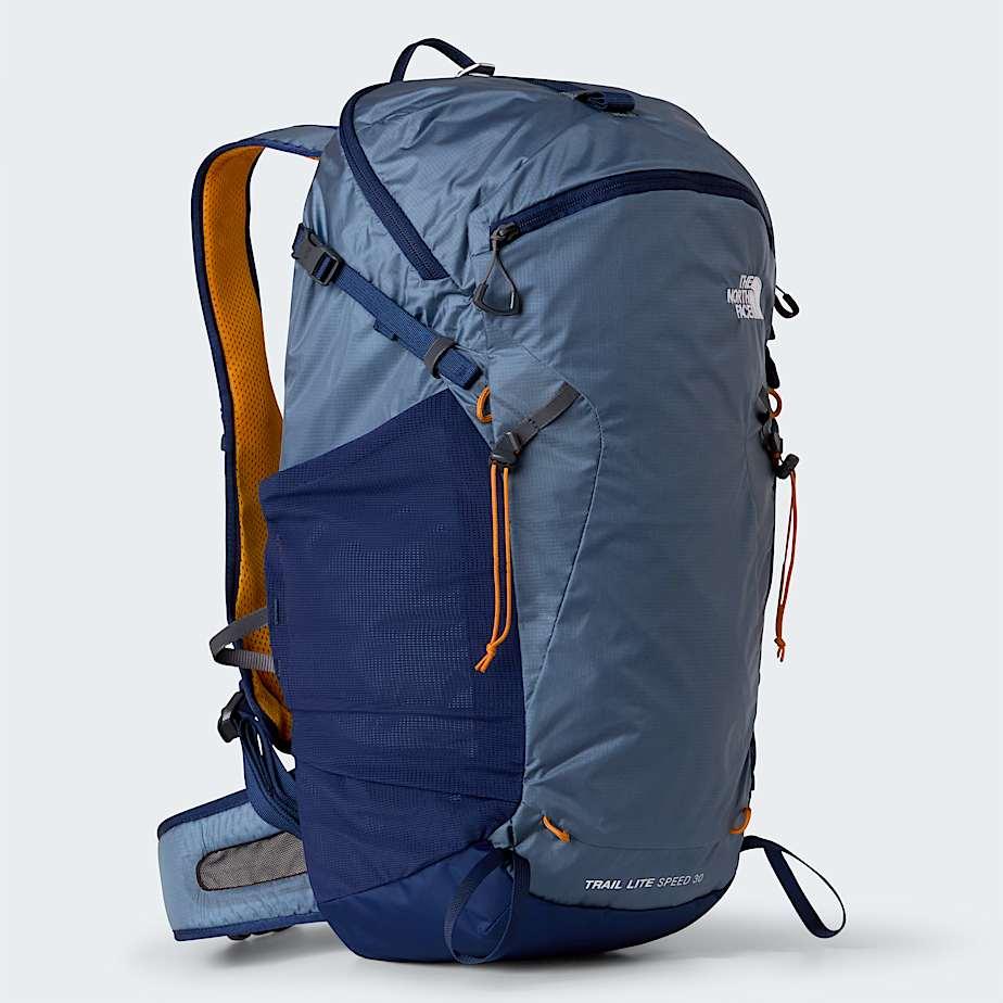 Trail Lite Speed Backpack 30l Granite Grey-summit Navy-dust Orange by THE NORTH FACE