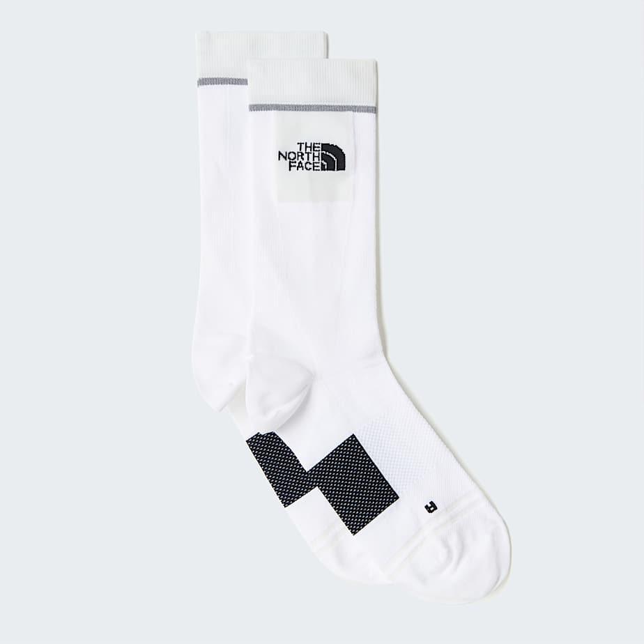 Trail Run Ultralight Crew Socks Pearl Stone-tnf White by THE NORTH FACE